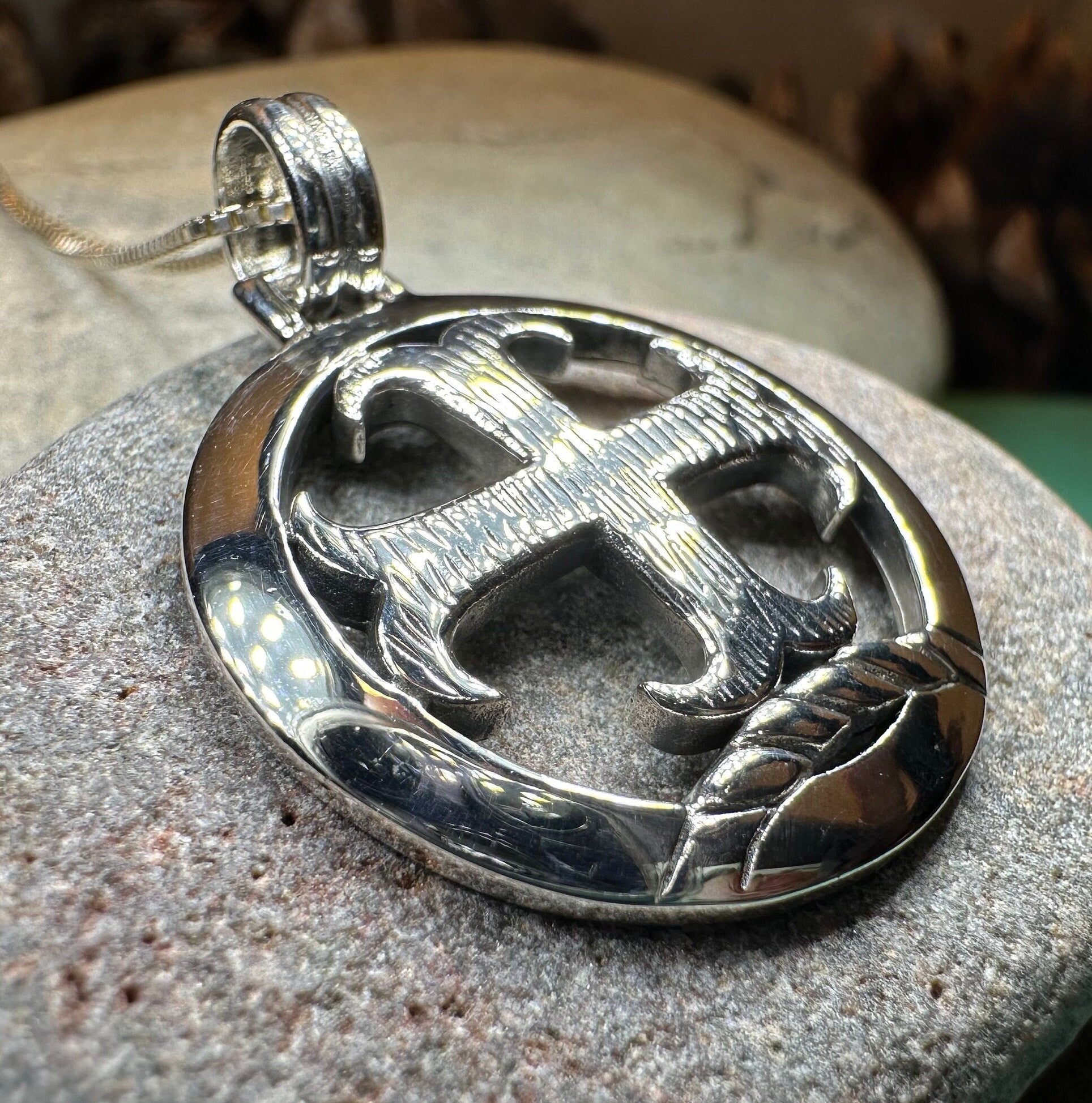 Knight's Templar Celtic Cross Necklace