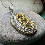 Celtic Forever Infinity Necklace