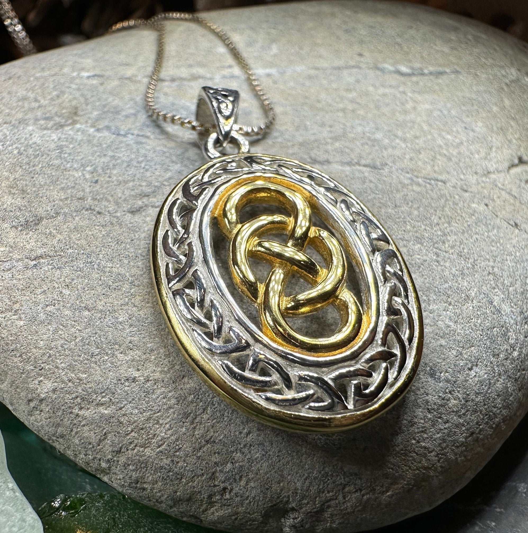 Celtic Forever Infinity Necklace