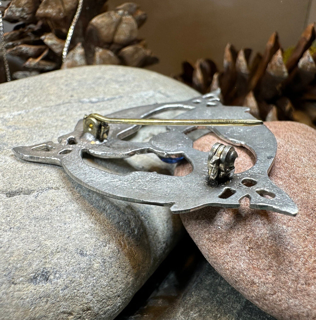 Celtic Dolphin Brooch