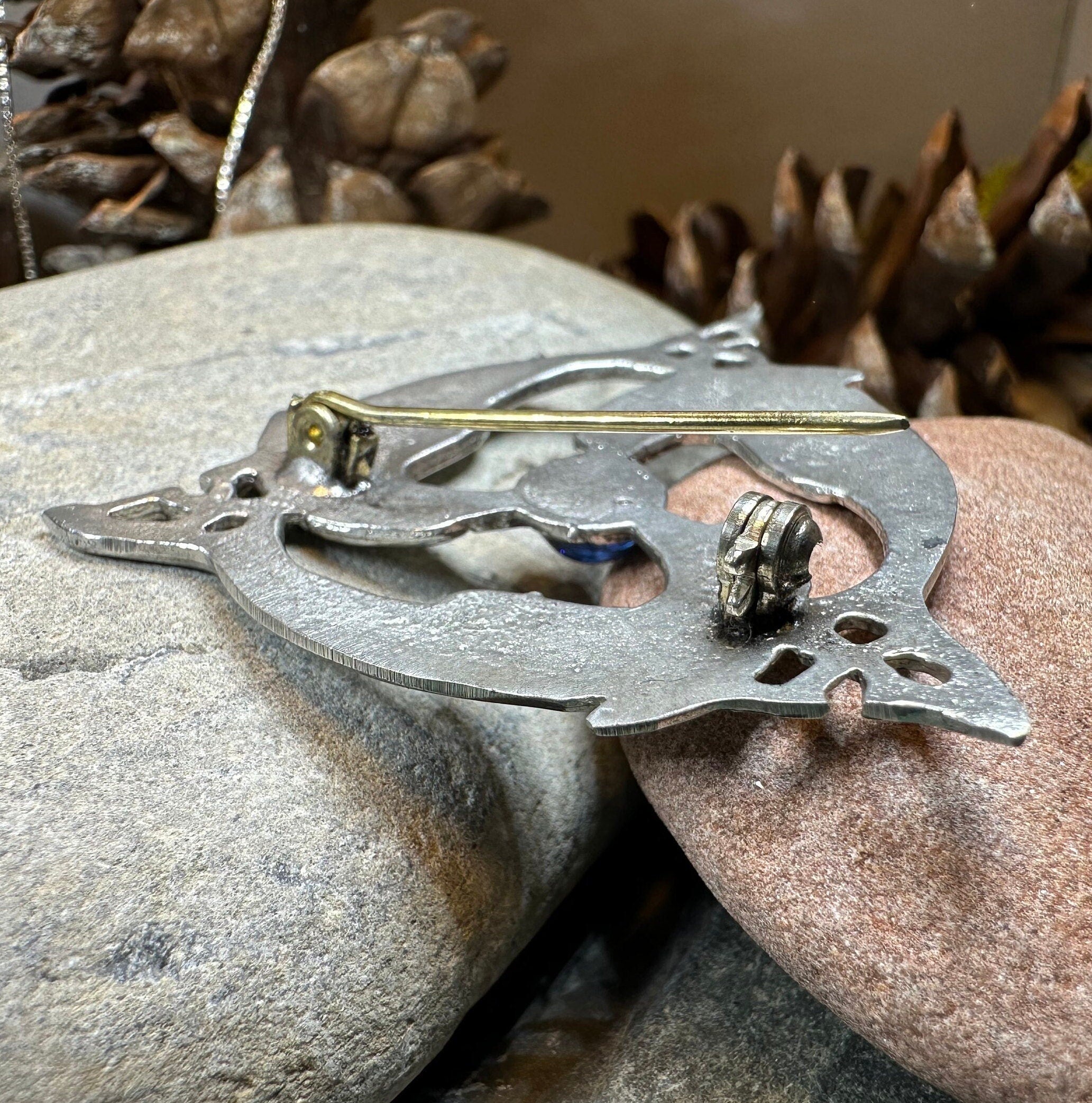 Celtic Dolphin Brooch