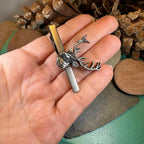 Noble Stag Pewter Tie Bar