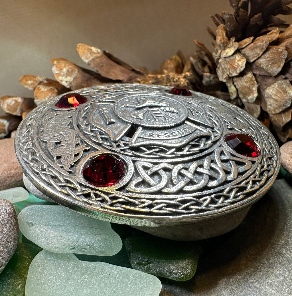 Celtic Fireman Tartan Pin