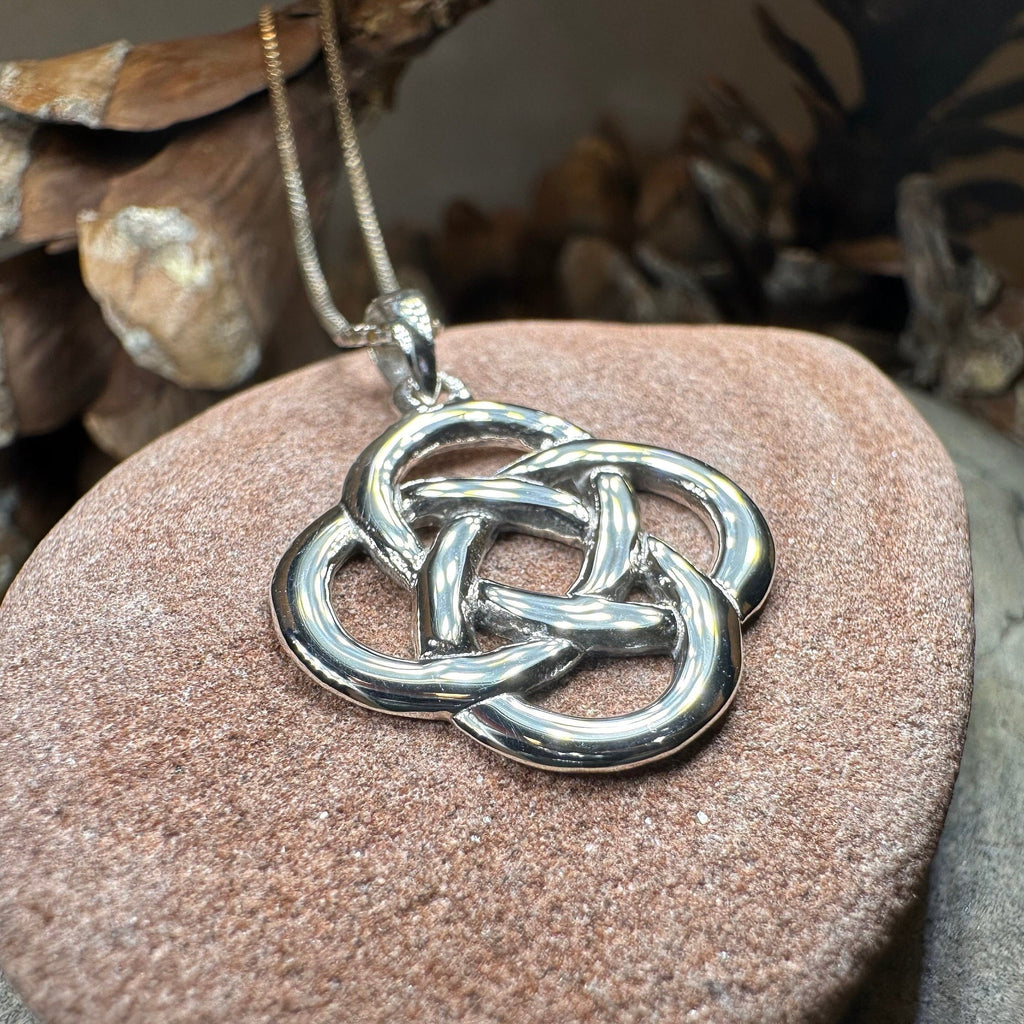 Celtic Strength Dara Knot Necklace