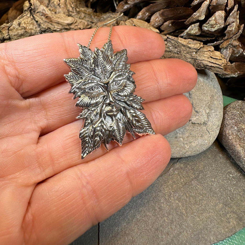 Montgeon Green Man Necklace