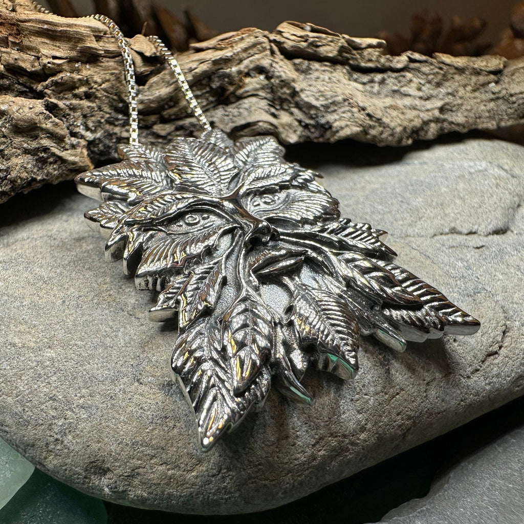 Montgeon Green Man Necklace