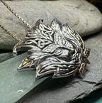 Celtic Green Man Necklace