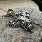 Huelgoat Green Man Moonstone Necklace