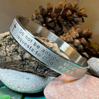 Steel Christian Prayer Bracelet
