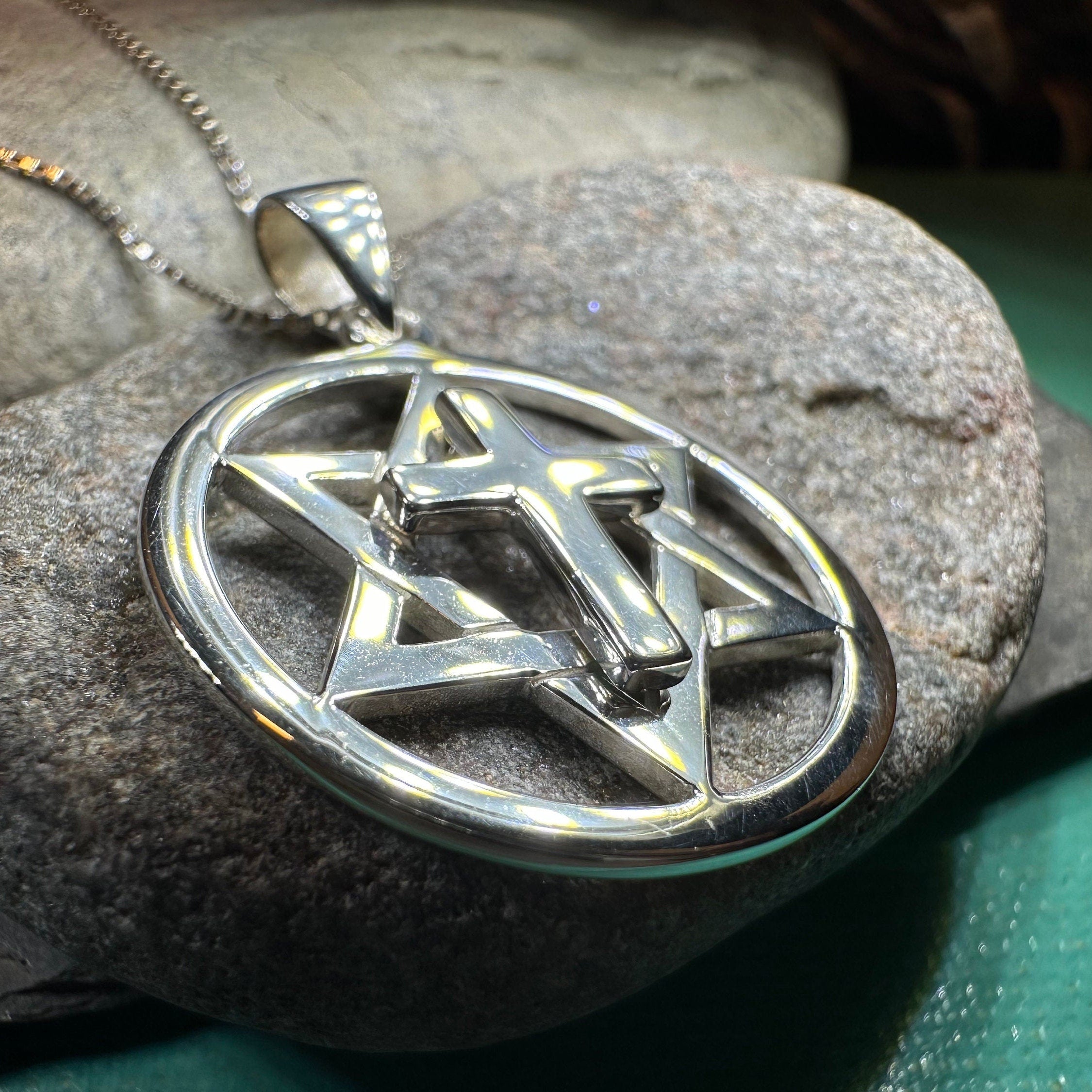 Star of David Cross Necklace