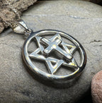 Star of David Cross Necklace