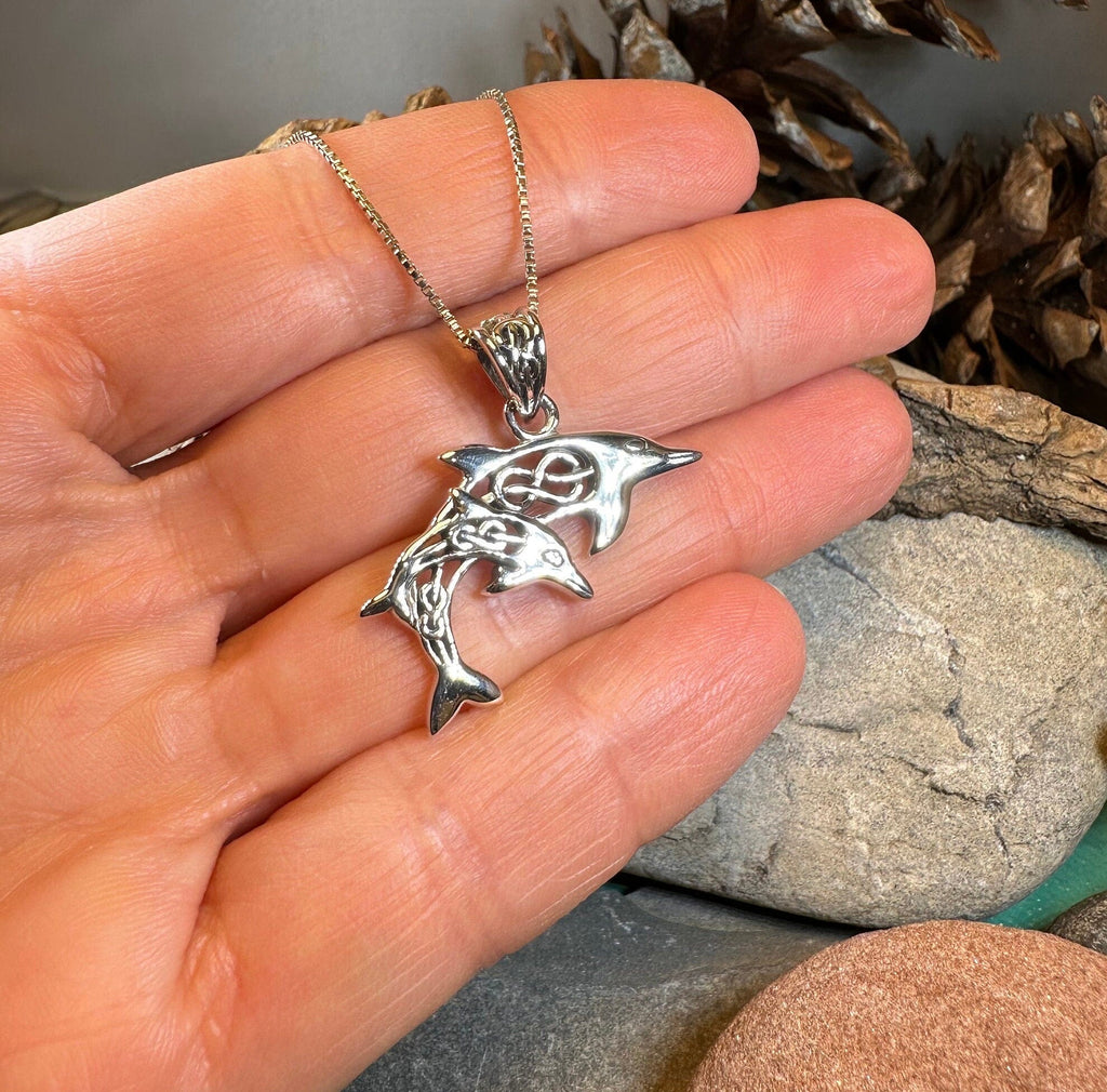 Unity Celtic Dolphin Necklace