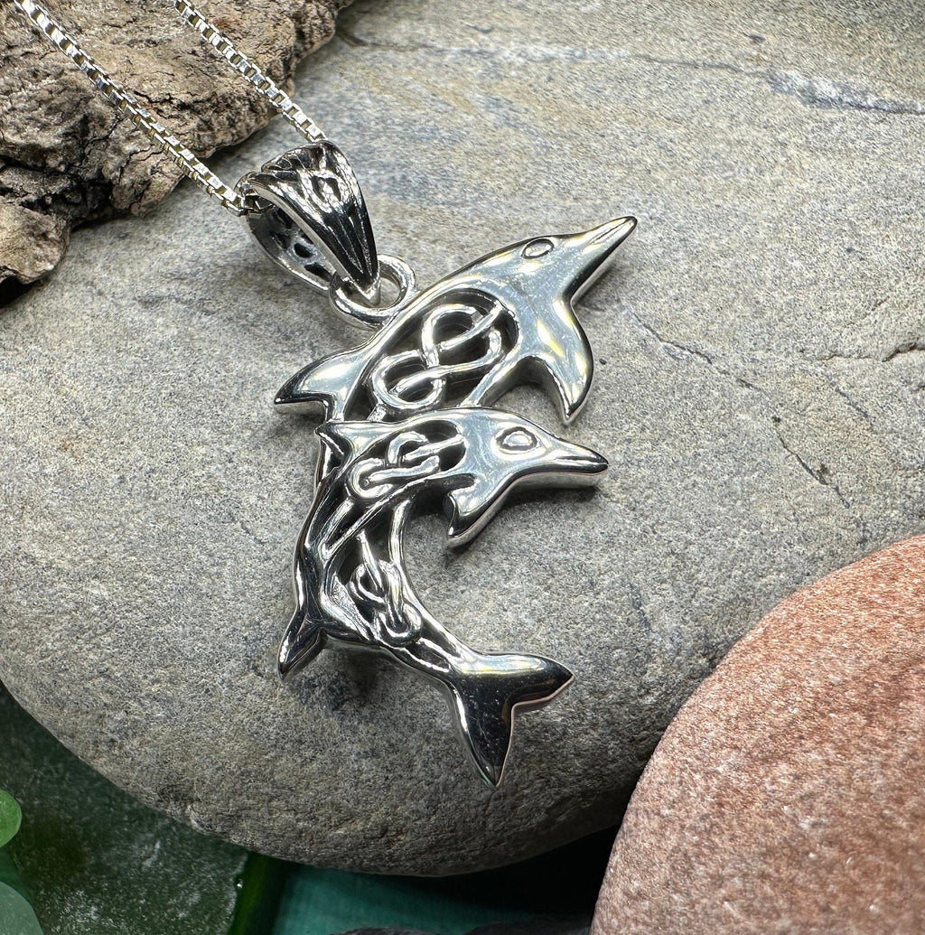 Unity Celtic Dolphin Necklace