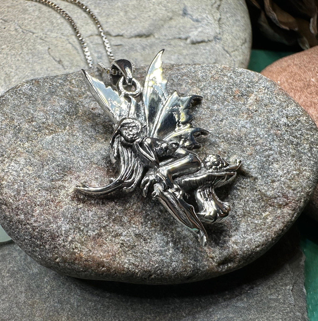 Toadstool Fairy Necklace