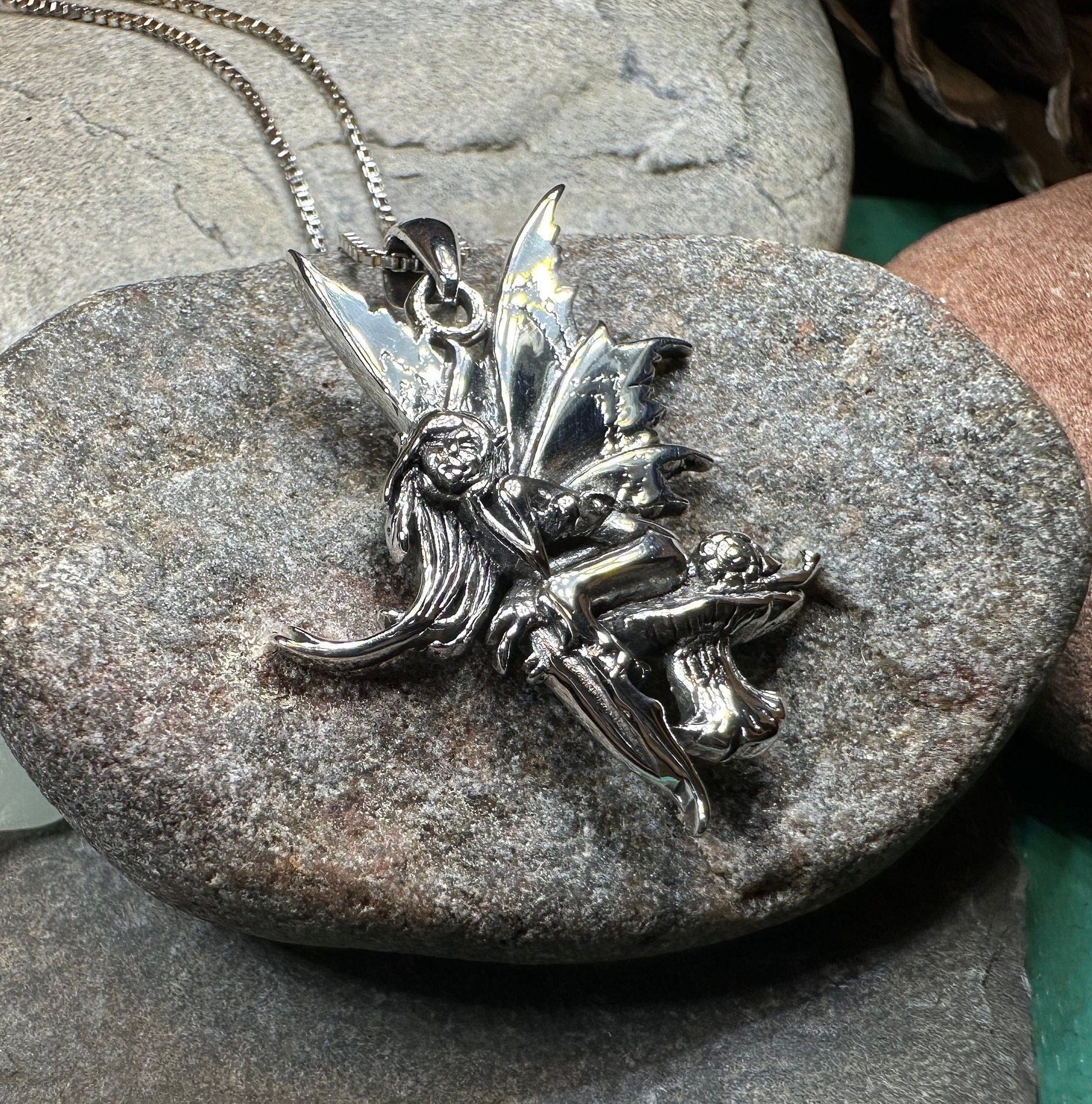 Toadstool Fairy Necklace