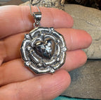 Celtic Rose Cross Necklace