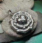 Celtic Rose Cross Necklace