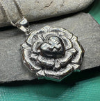 Celtic Rose Cross Necklace