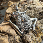 Sicilian Trinacria Triple Spiral Necklace