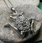 Sicilian Trinacria Triple Spiral Necklace