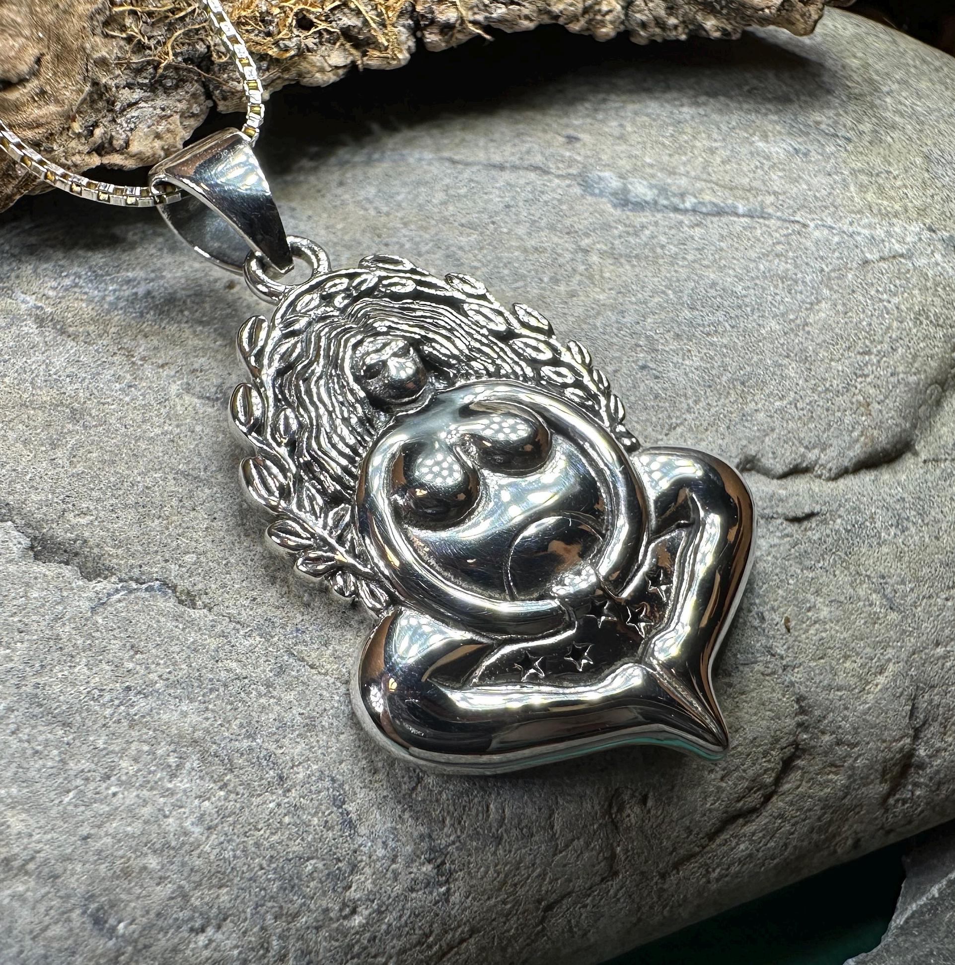 Gaia Earth Goddess Necklace
