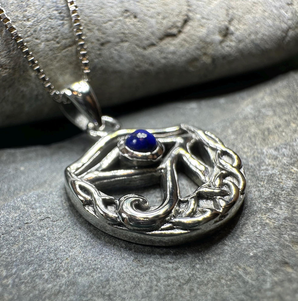 Lapis Lazuli Eye of Horus Necklace