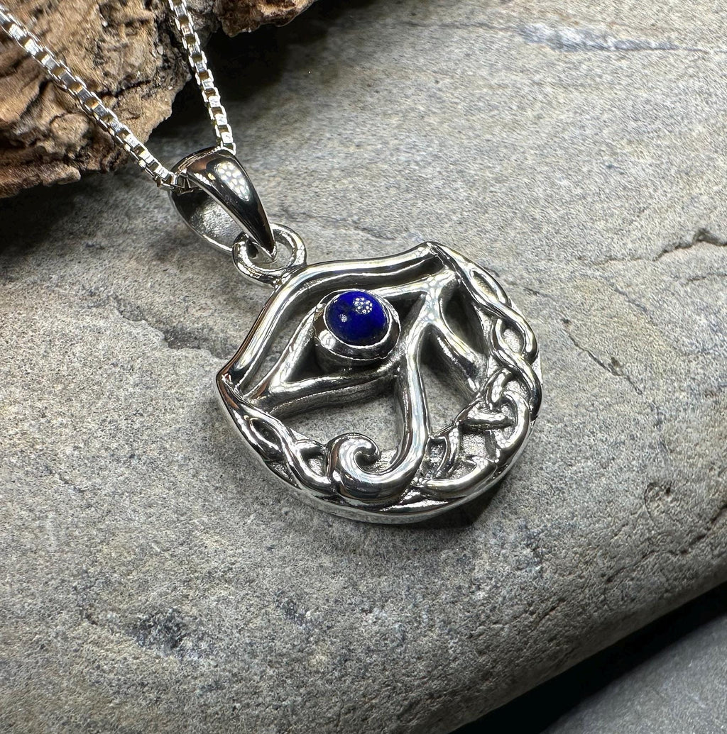 Lapis Lazuli Eye of Horus Necklace