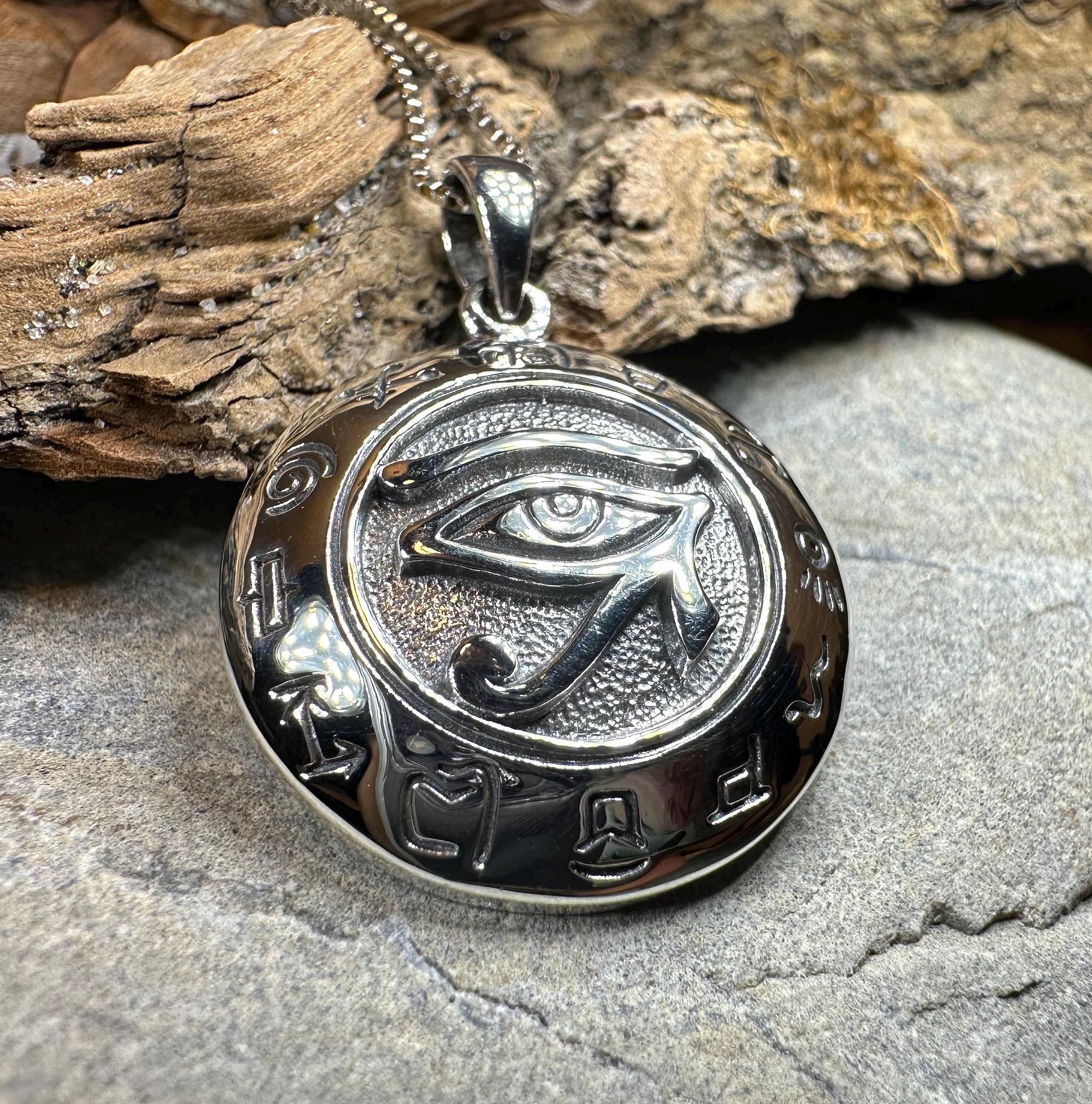 Egyptian Eye of Horus Necklace