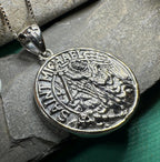 Scales of Justice Saint Michael Pendant