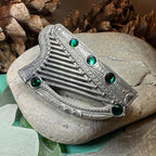 Boru Celtic Harp Brooch