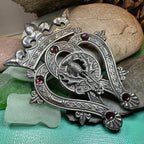 Highland Luckenbooth Plaid Pin