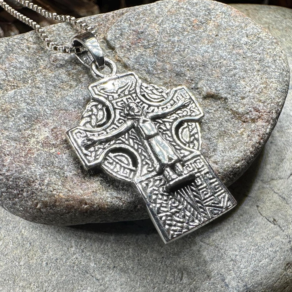 Celtic Cross Crucifix Pendant