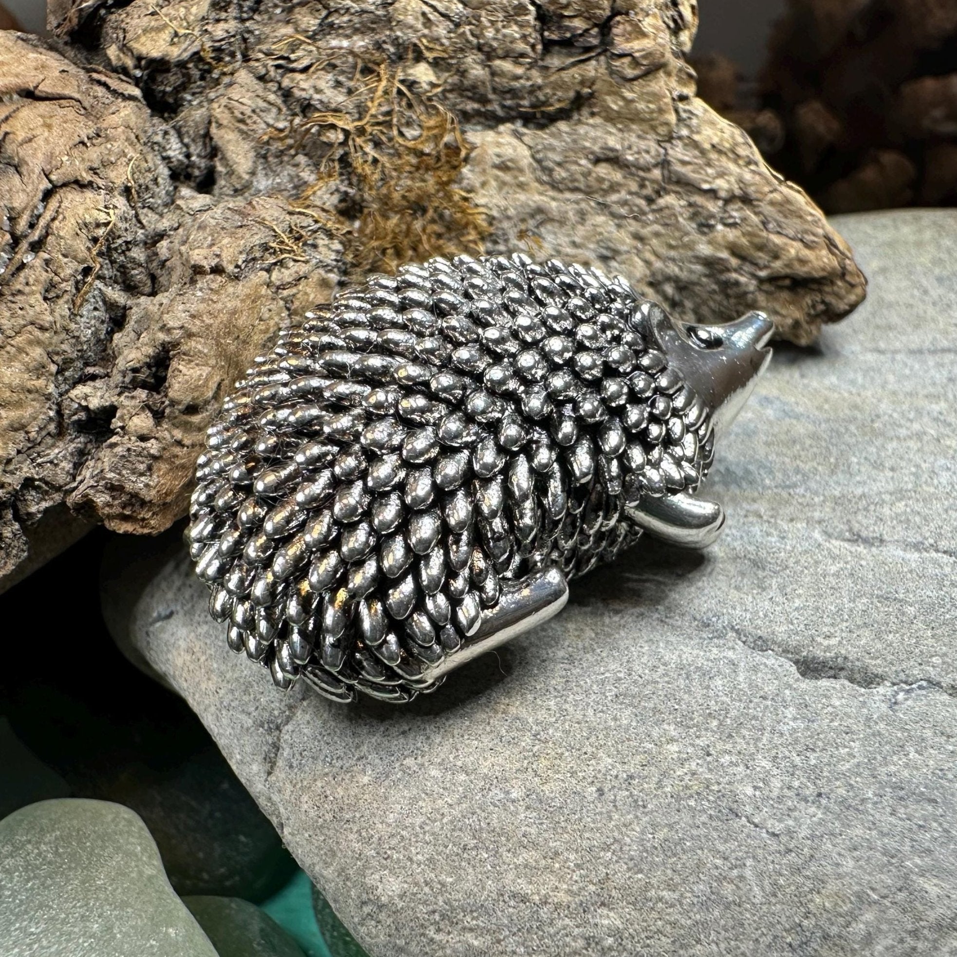 Lucky Hedgehog Brooch