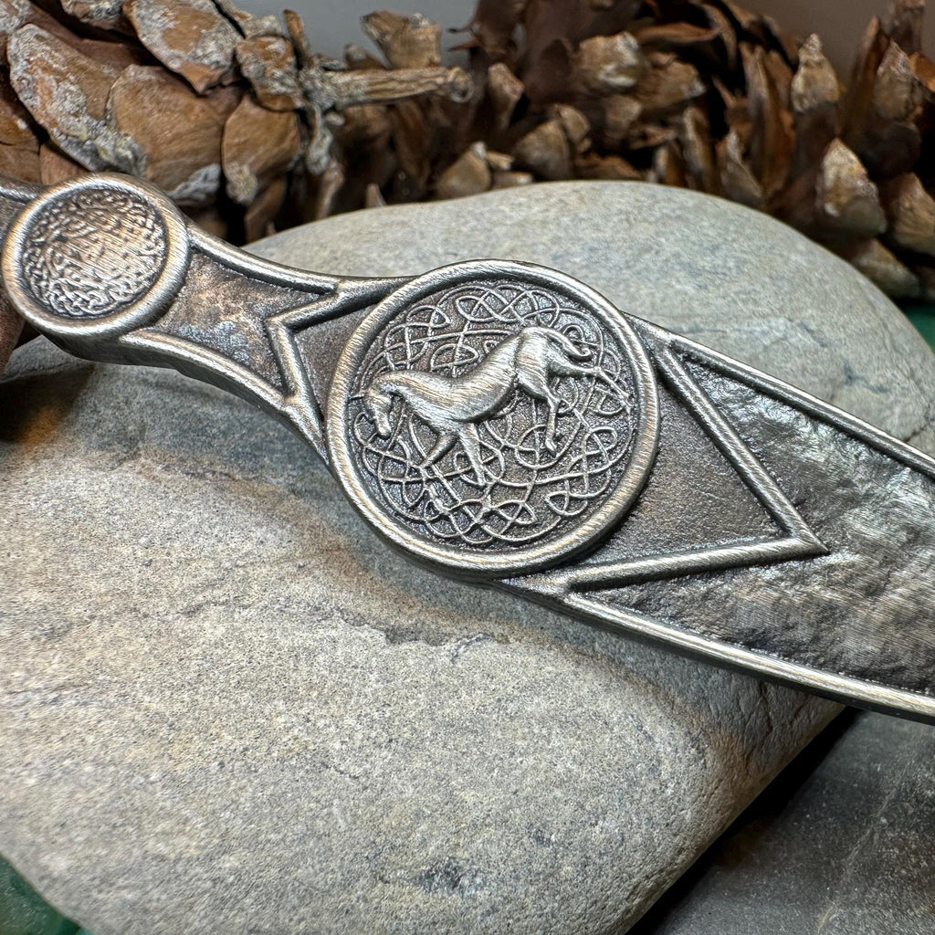 Celtic Horse Kilt Pin