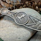 Celtic Horse Kilt Pin