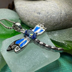 Blue Dream Dragonfly Necklace