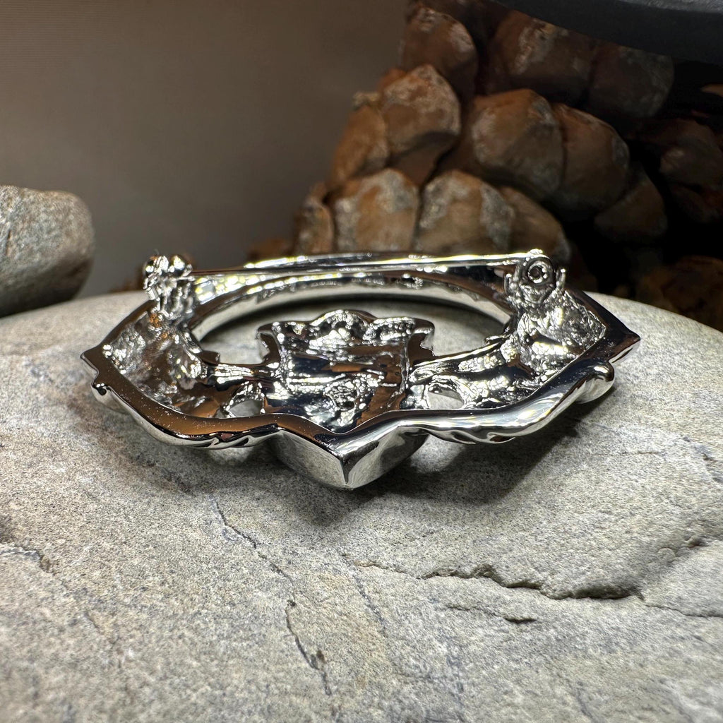 Emblem Claddagh Brooch