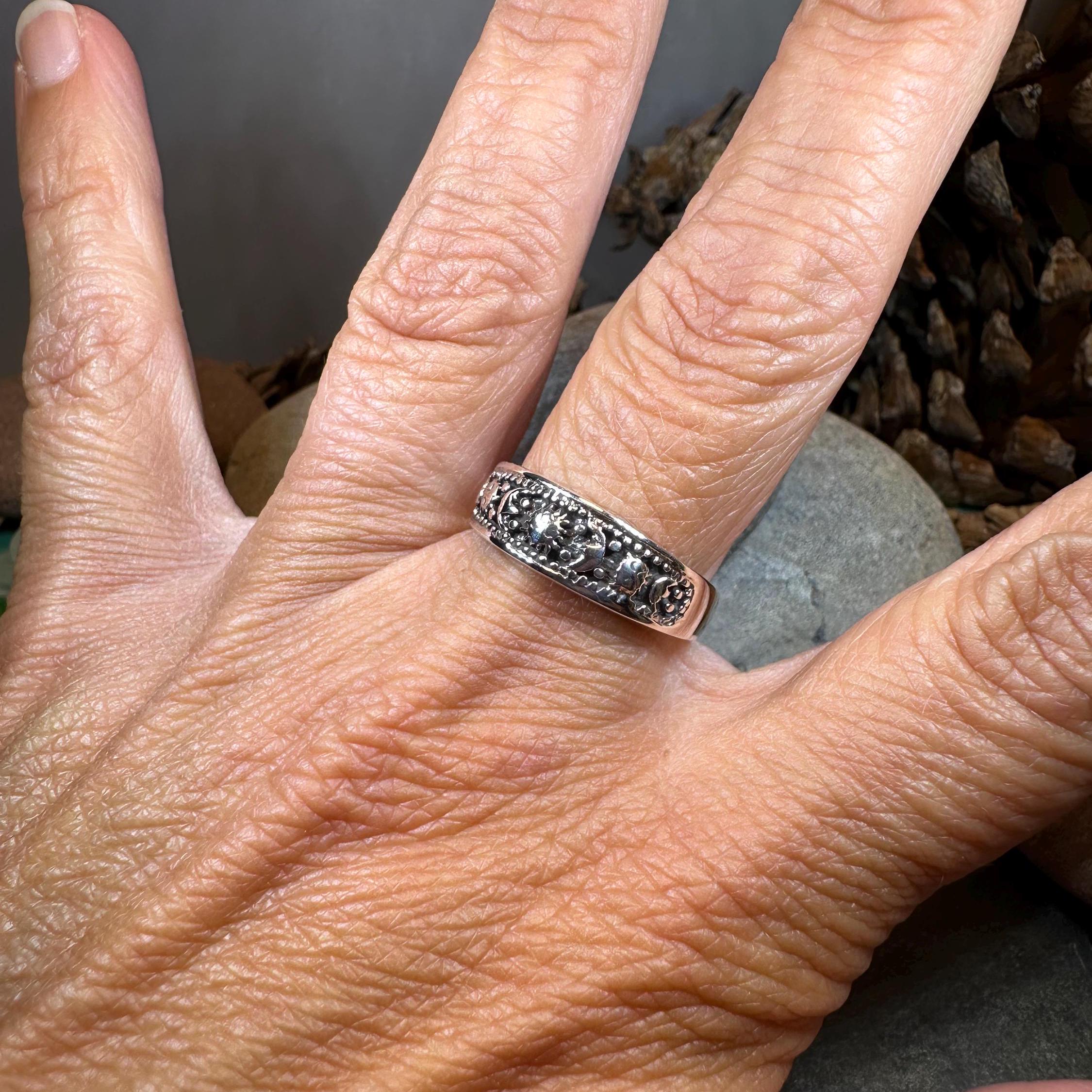 Heavenly Moon & Sun Ring