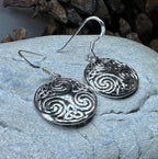 Skara Brae Celtic Spiral Earrings