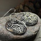 Skara Brae Celtic Spiral Earrings