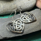 Gràidhear Celtic Heart Earrings