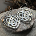 Gràidhear Celtic Heart Earrings