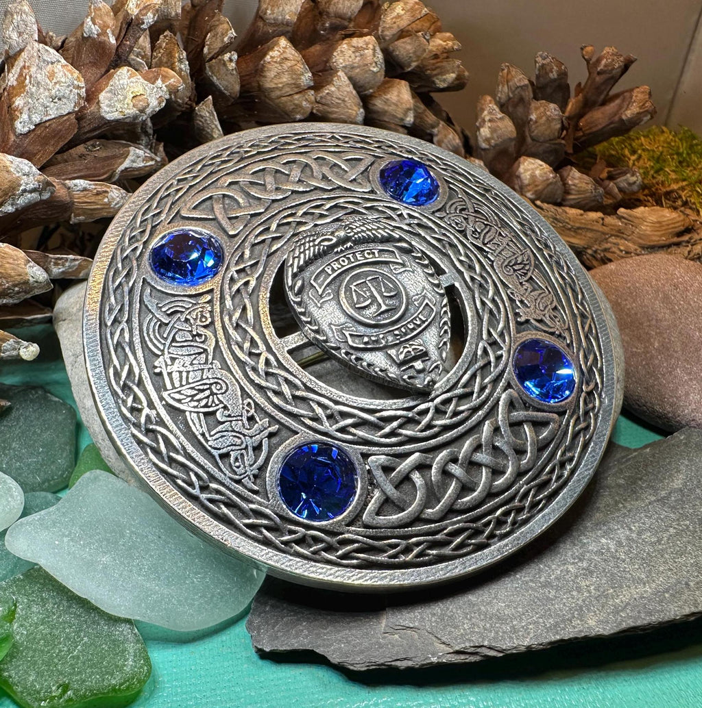 Celtic Police Tartan Pin