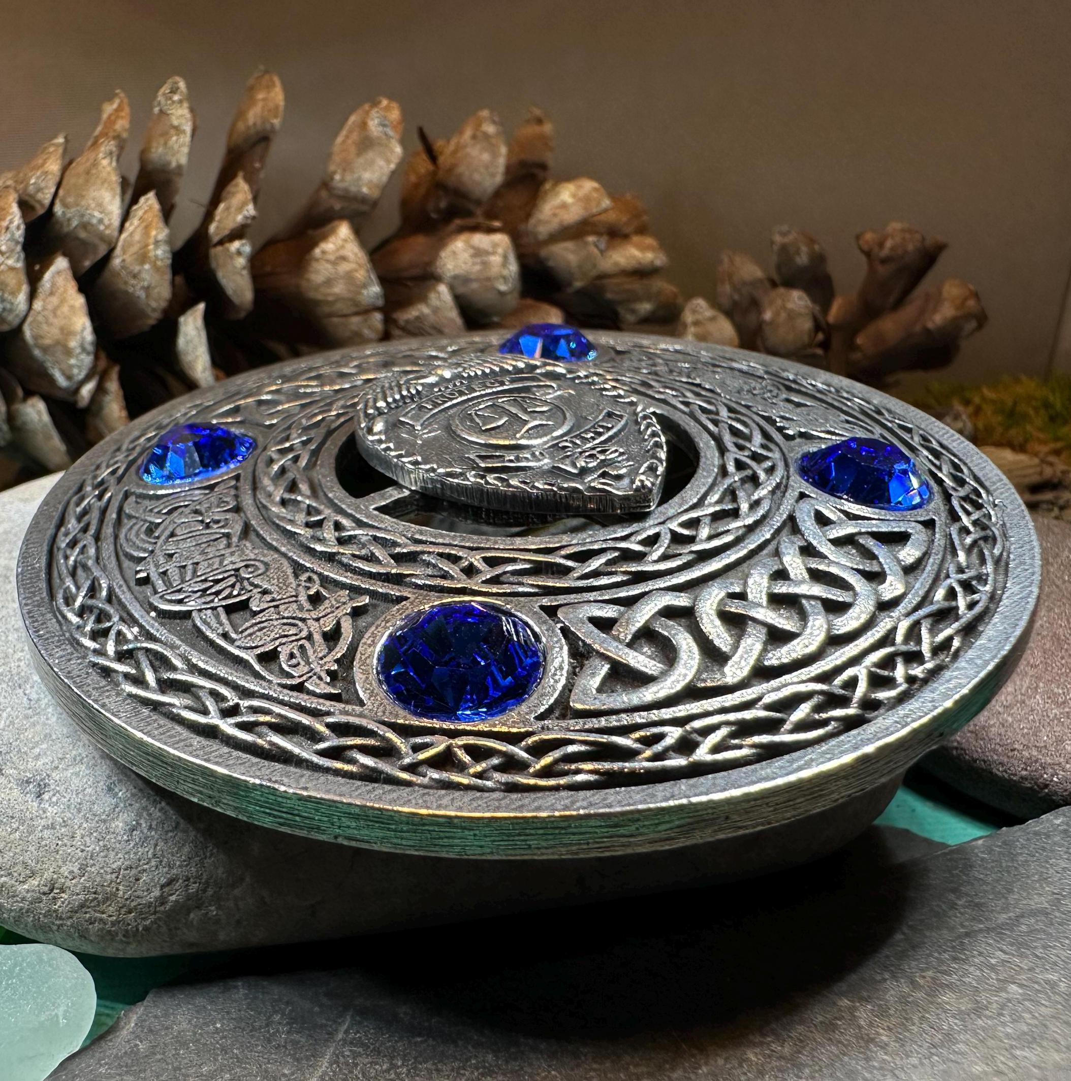 Celtic Police Tartan Pin