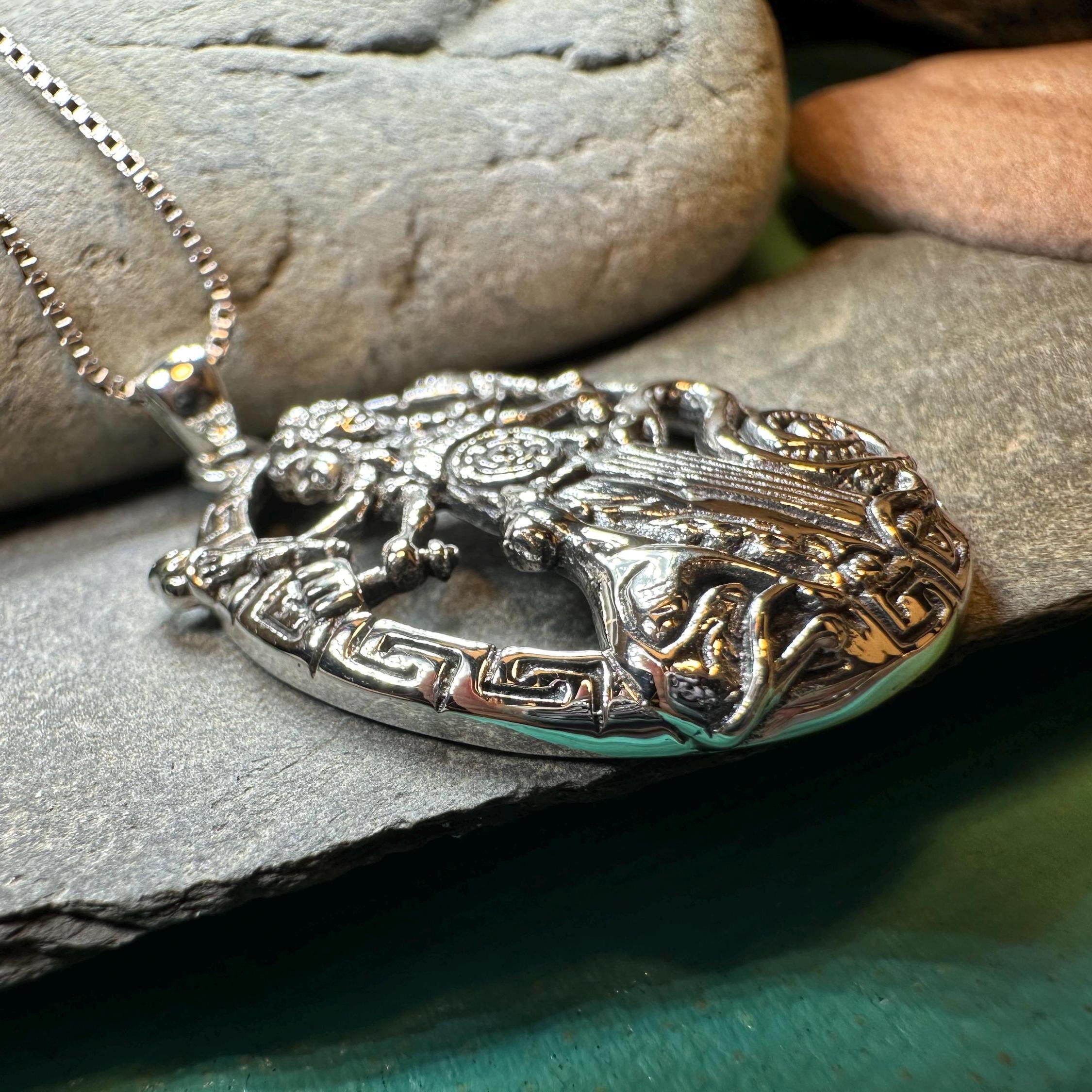 Hecate Wheel Necklace