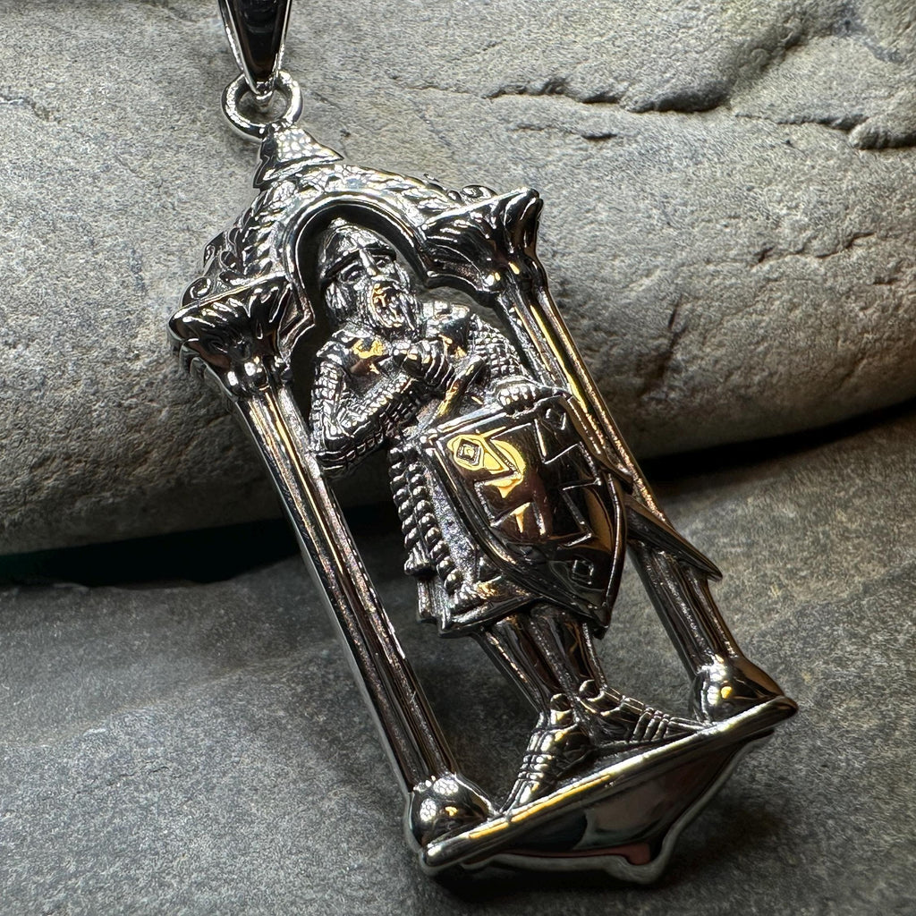 Templar Knight Medieval Pendant