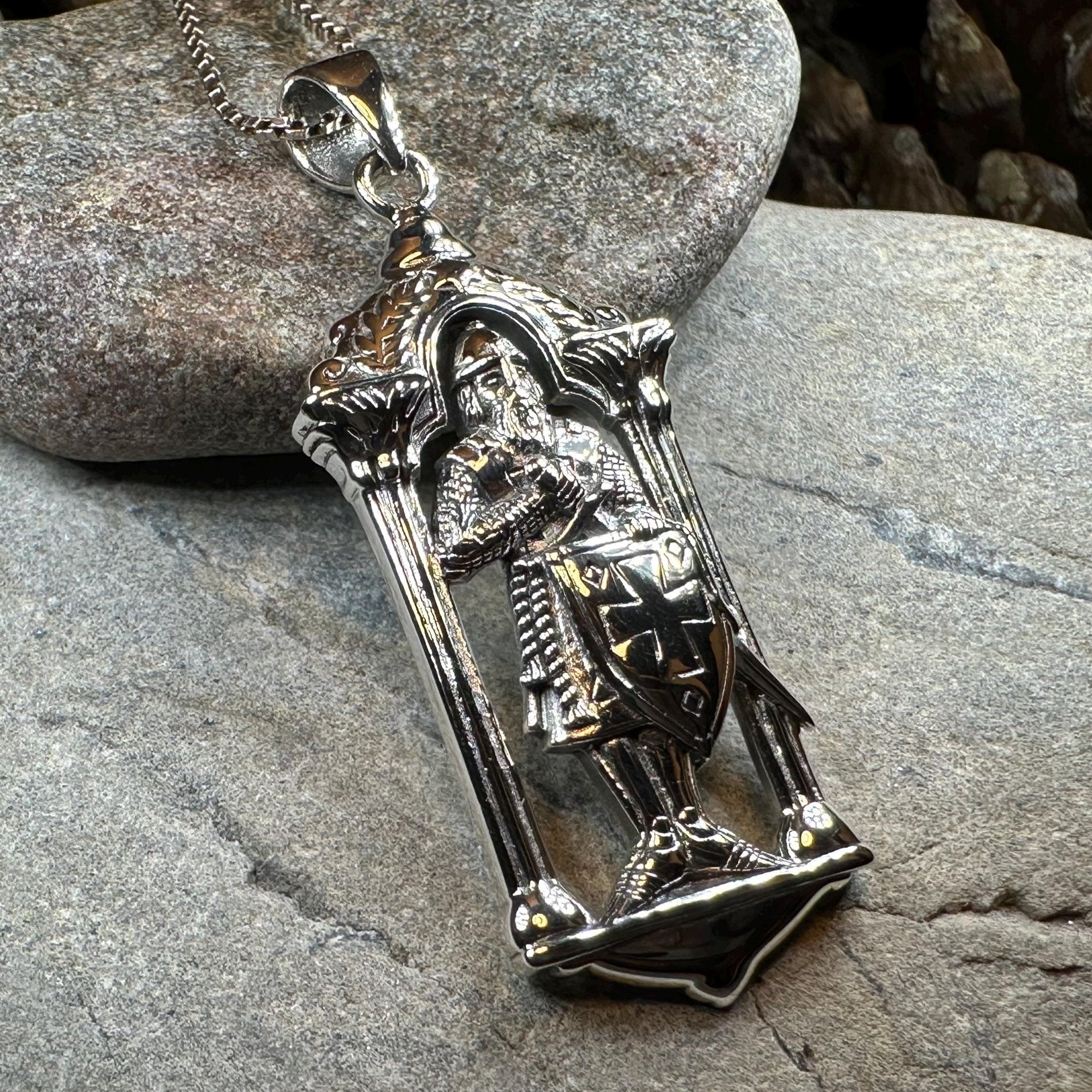 Templar Knight Medieval Pendant