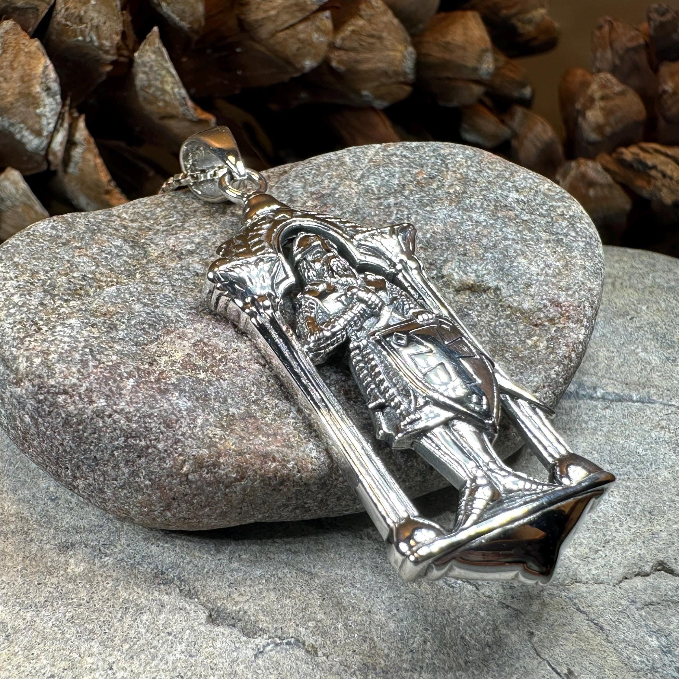 Templar Knight Medieval Pendant