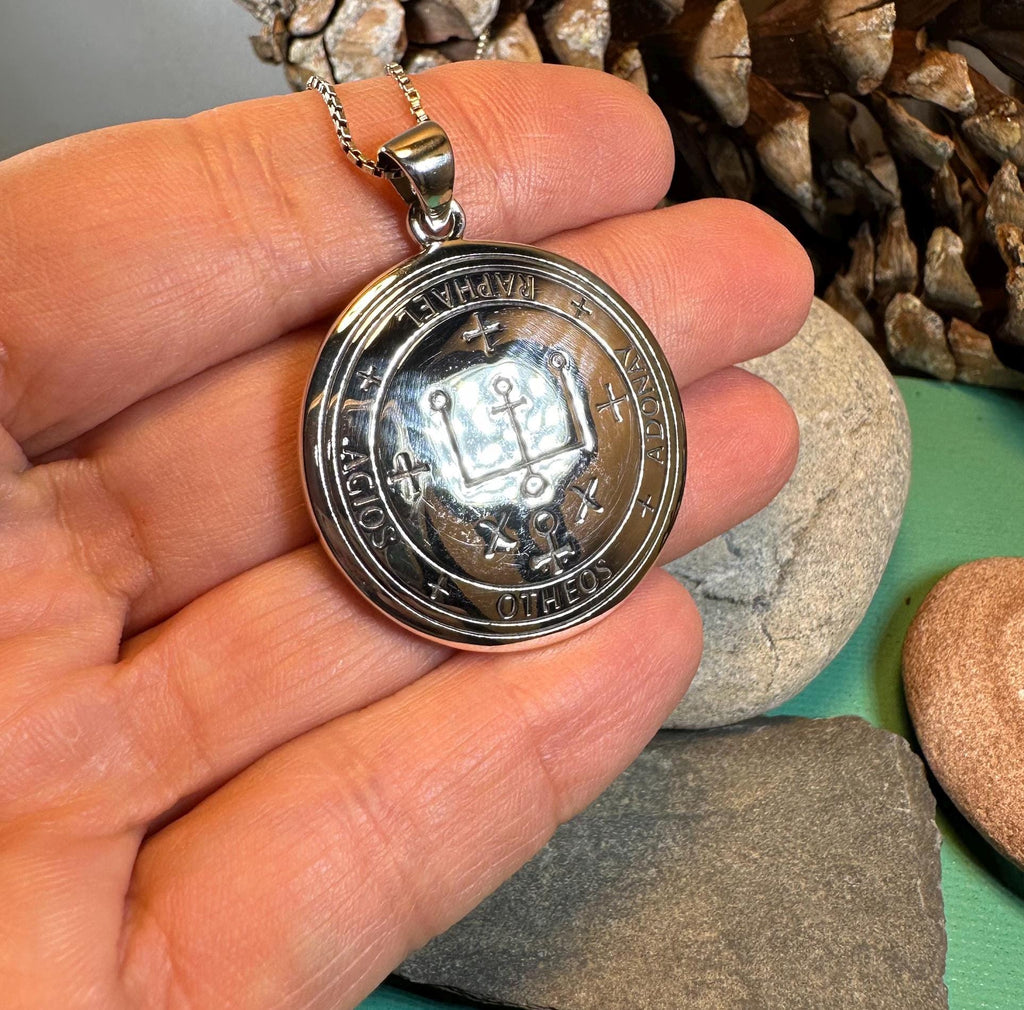 Archangel Raphael Sigil Pendant