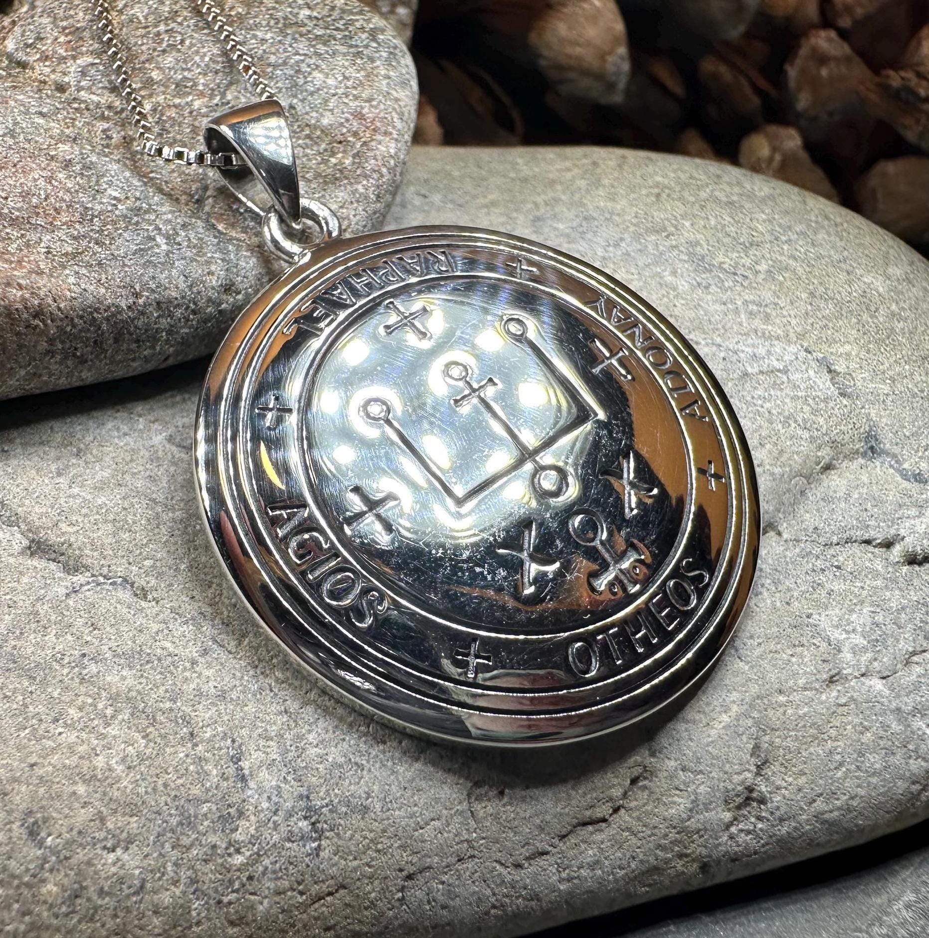 Archangel Raphael Sigil Pendant